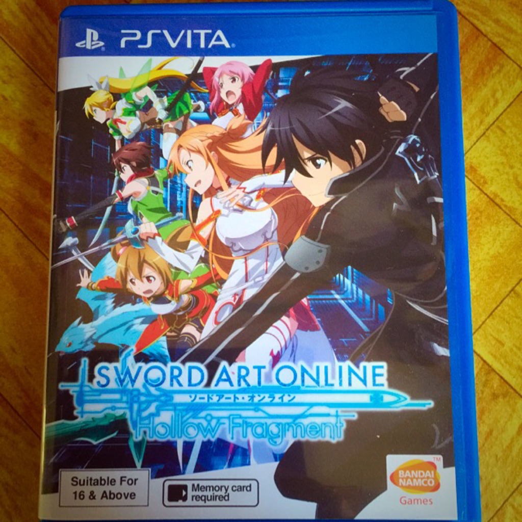 Ps Vita Sword Art Online Hollow Fragments Shopee Singapore