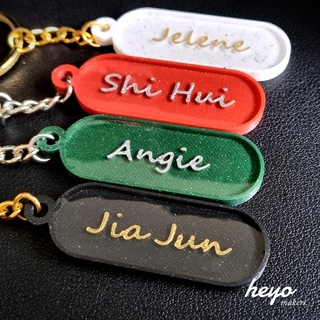 Image of Personalised Keychain | Customised Name | Personalized Gifts | Teacher's Day | Corporate Gift | Personalised Keychain