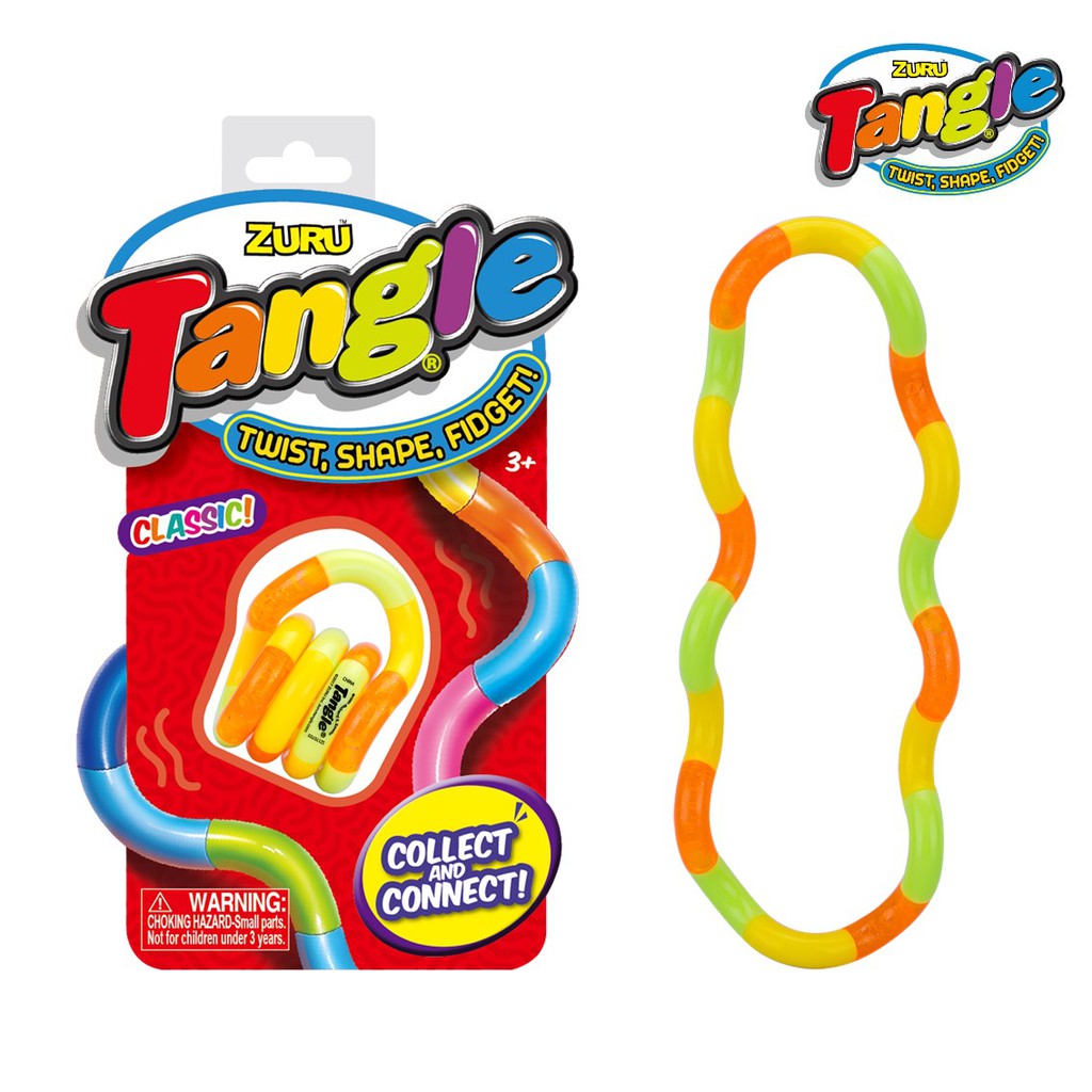 Zuru Tangle Classic And Crazy Series 1 Fidget Toy Pieces Twist Bend And Tangle 