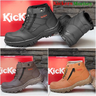 Kickers Men's Shoes Tactical Safety Boots Iron Toe Tracking
