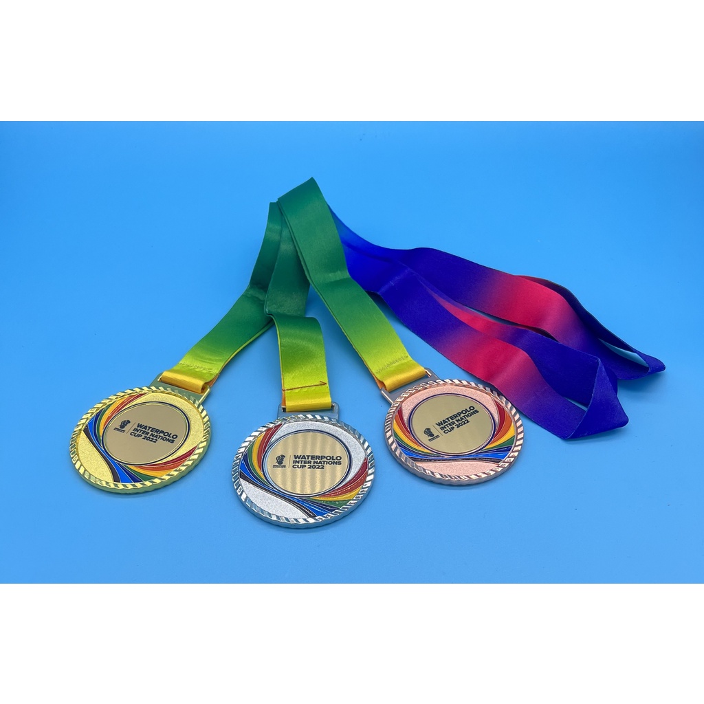 Medals M699 Medals with Ribbon Gold/Silver/Bronze for Event