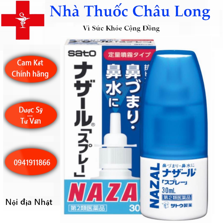 Nazal Japanese Nazal Nasal Spray 30ml Stuffy Nose Spray, Runny Nose