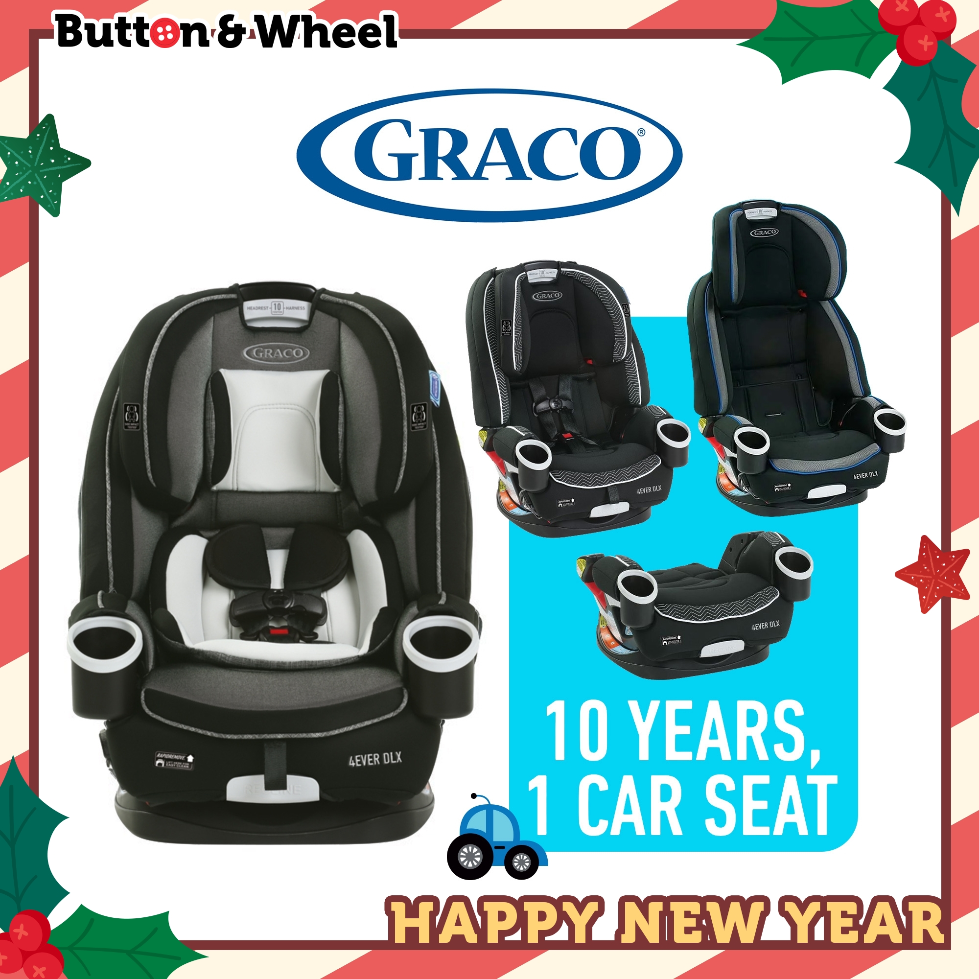 graco 10 year car seat