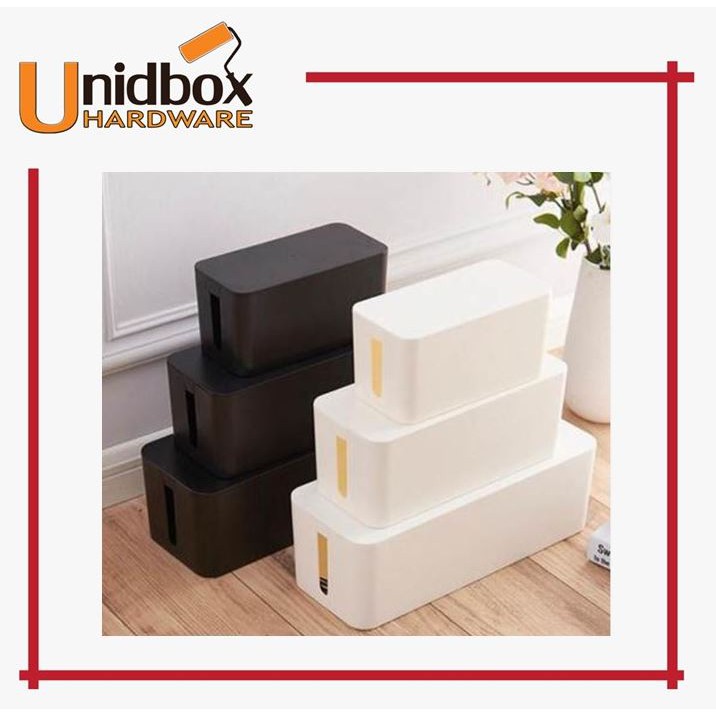 VITA Power Cable Organizer Box/ Cable Storage Management Box Organizer