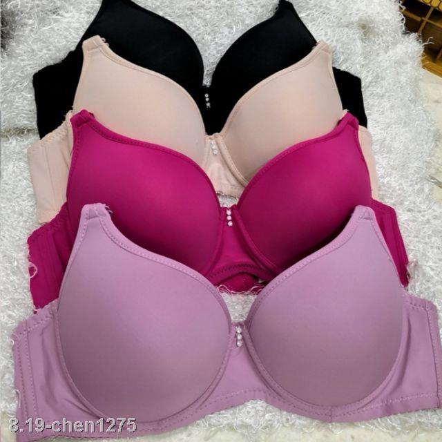 Sexy Ready Stock Woman S Plain Bra Wired B Cup 10617 054 Ladies Bra Baju Dalam Wanita Shopee Singapore