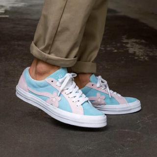 converse one star golf le fleur pink