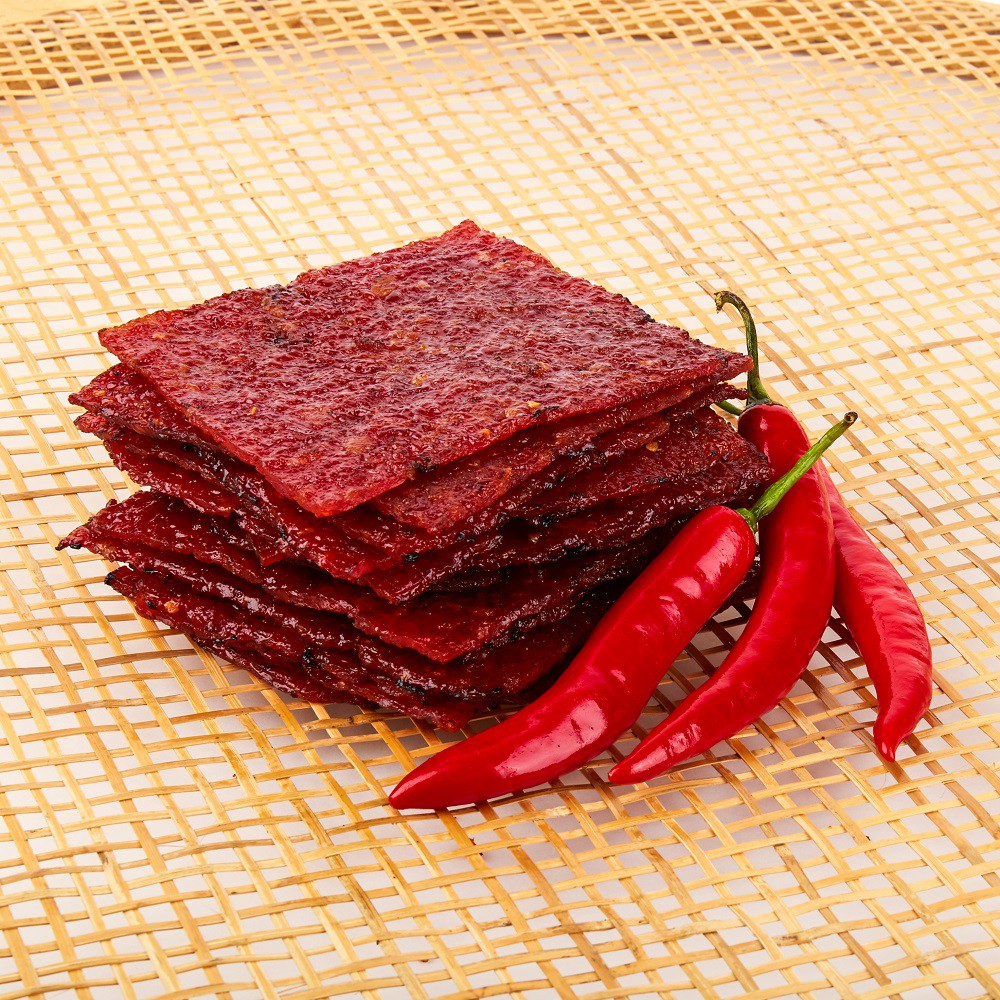 [Wu Chin Leong] Fresh Red Chilli Bak Kwa (500g) | Shopee Singapore