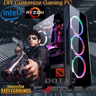 DIY Customize Budget Gaming PC Intel AMD Dekstop Ryzen CPU RTX3060 RTX3050 GTX1650 GTX750 TI RYZEN 5 PRO 4650G GTA CSGO