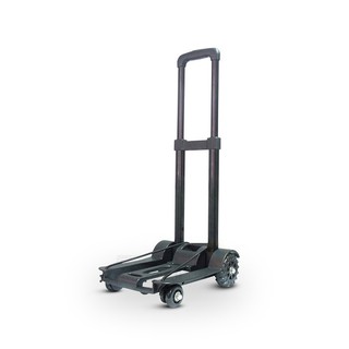 Portable Lightweight Foldable Trolley 4 Wheels Compact Size With Rope