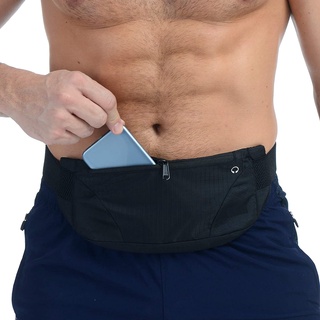 Image of Running Belt, Men or Women Ultra Light Travel Waist Pouch Bag Fitness Workout Belt Sport Waist Pack Exercise Waist