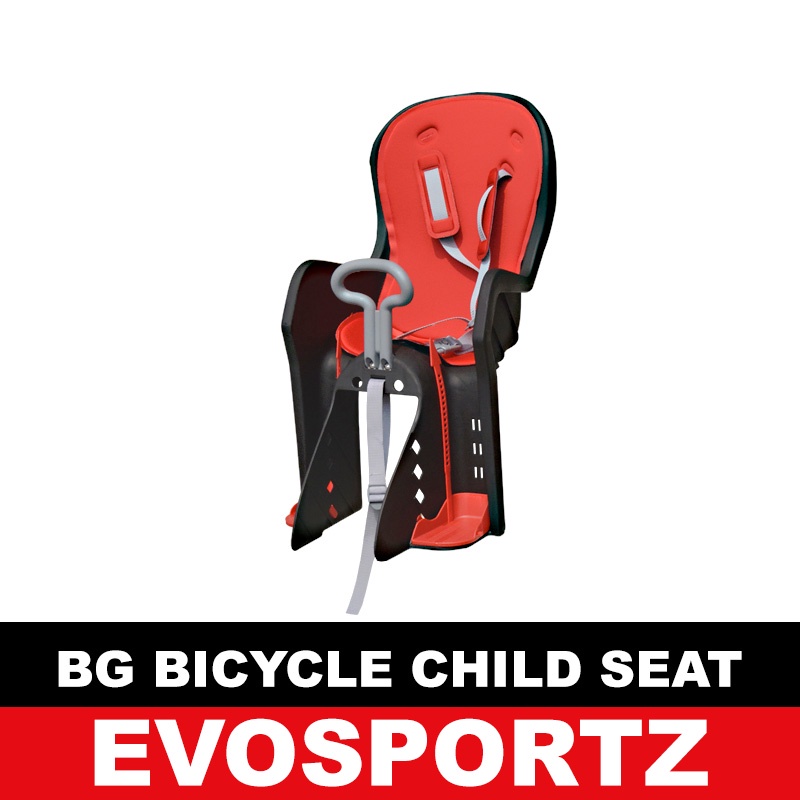 BG Bicycle Rear Child Seat BQ91 Bike Kids Back Chair Baby Seat