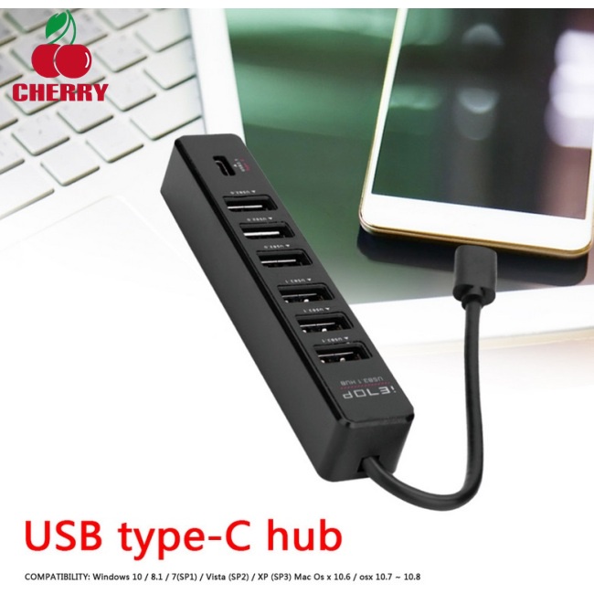 NetFu USB-C 4-Port Hub – Fast 5Gbps, Powered, Works With MacBook & Windows Laptops 8 thumbnail image