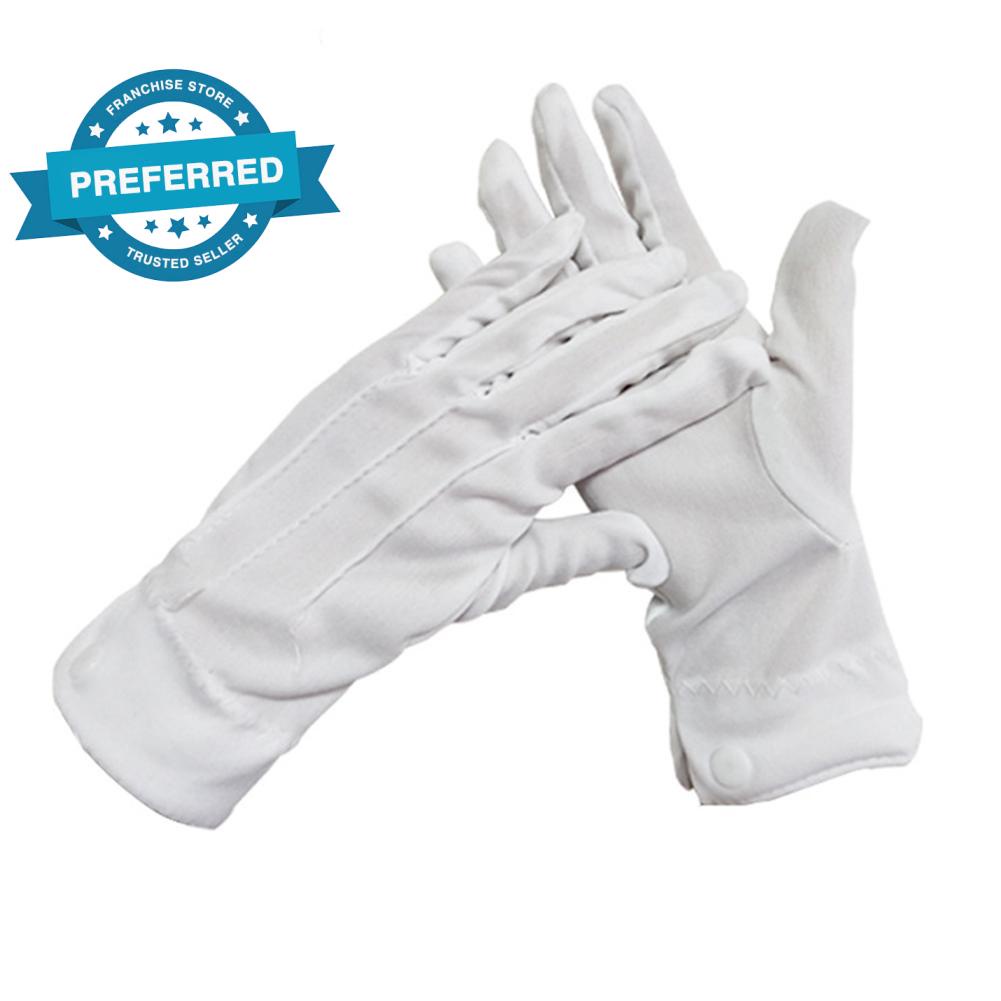 white gloves band