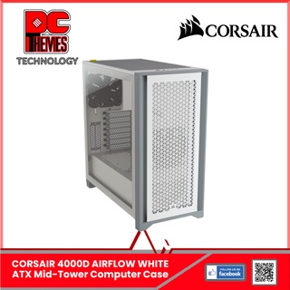 Corsair 4000D AIRFLOW WHITE ATX Mid-Tower Computer Case