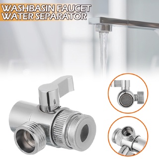 New 1pc 3-way Diverter Valve Water Tap Connector Faucet Adapter Sink Splitter #7