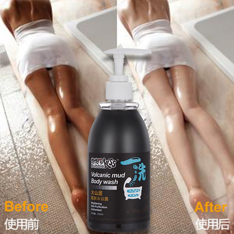 260ml Whitening Body Shower Gel Volcanic Mud Shower Gels Whole Body Fast Whitening Body Wash Remove Gel Whitening Cleaning Gel Shower Gels Aliexpress