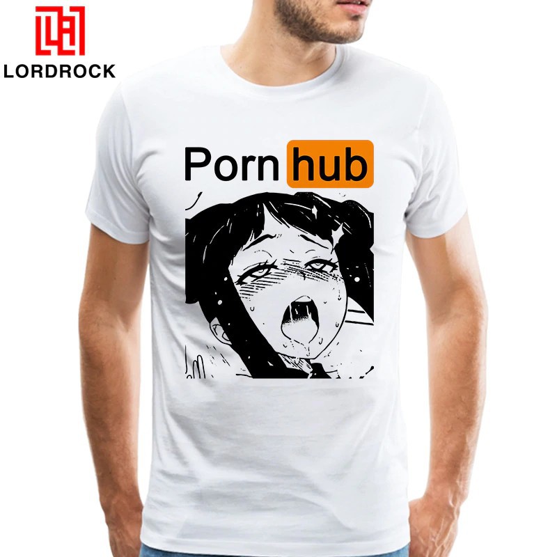 800px x 800px - Men T Shirt Pornhub T-Shirt Porn Hub Tshirt Sex Japanese Ahegao Shirts For  Adult Tops