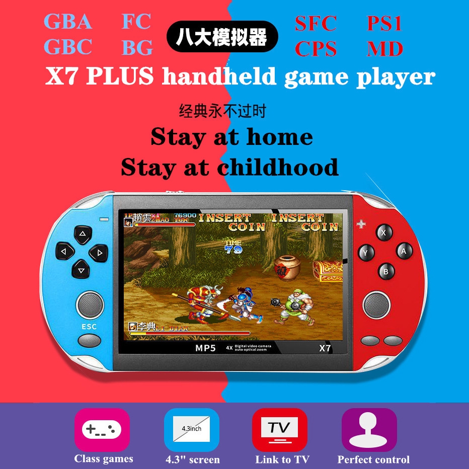 x7 plus psp