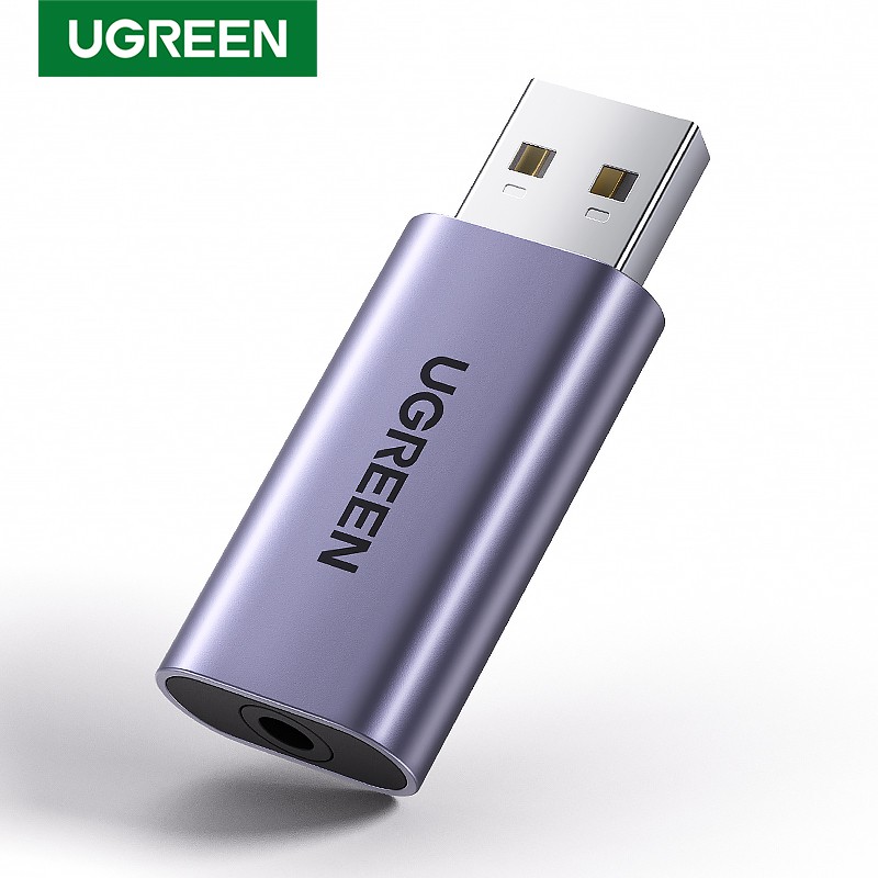 UGREEN 2in1 USB External Sound Card USB Audio Adapter Shopee Singapore