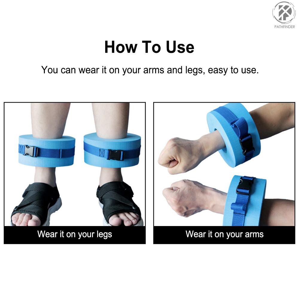 🌟Pathfinder🌟Swim Training Float Leg Arm Bands Floats EVA Foam Swim
