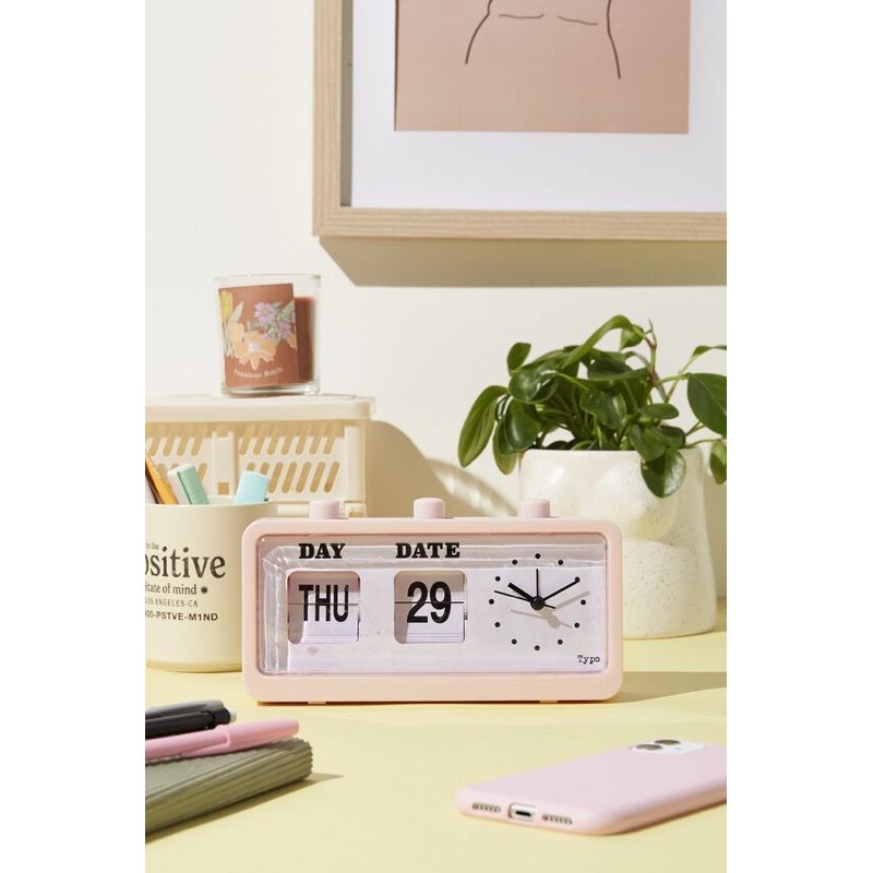 TYPO RETRO FLIP CLOCK Shopee Singapore