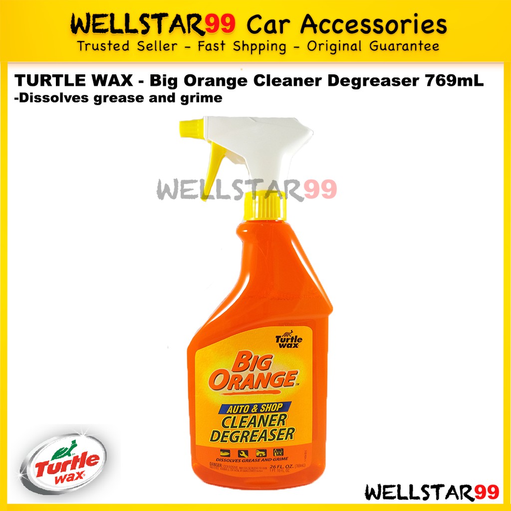 Turtle Wax Big Orange Cleaner Degreaser 769mL Shopee Singapore