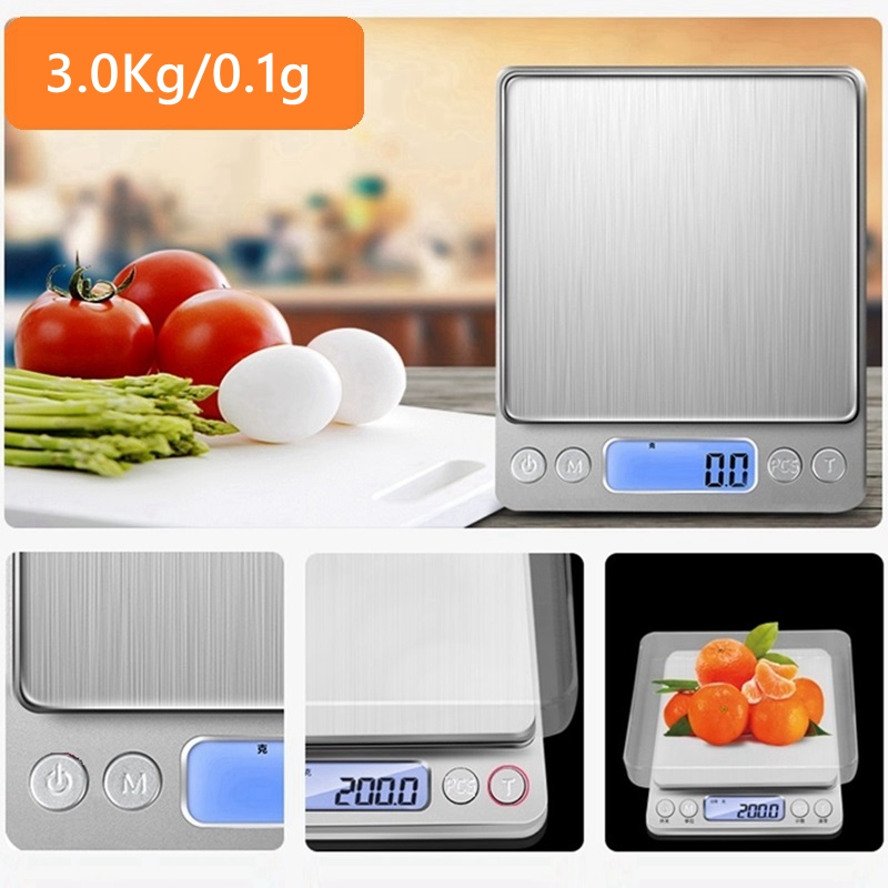 3kg/0.g Electronic Balance Bake Food Kitchen Scale
