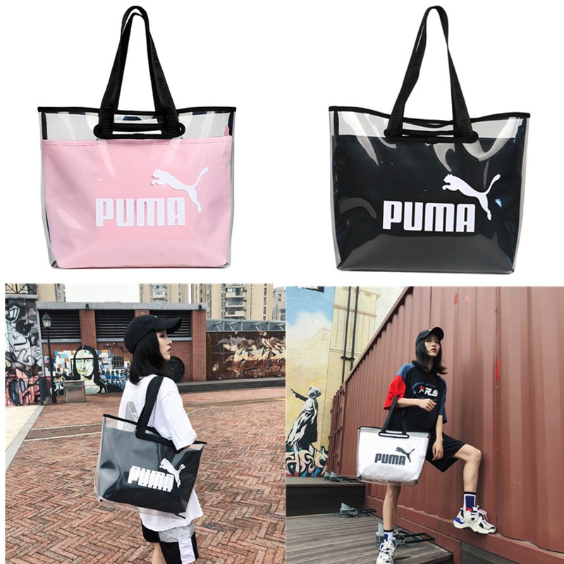 puma transparent bag