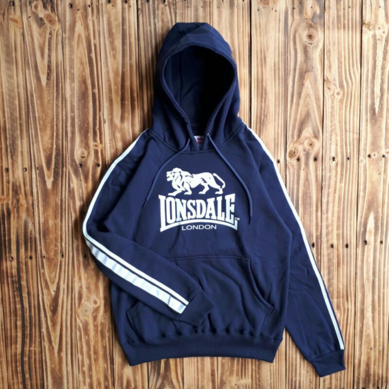 hoodie lonsdale navy