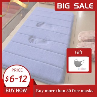 Details about   Memory Foam Non Slip Bath Mat Absorbent Soft Bathroom Floor Rugs C Home W3N2 