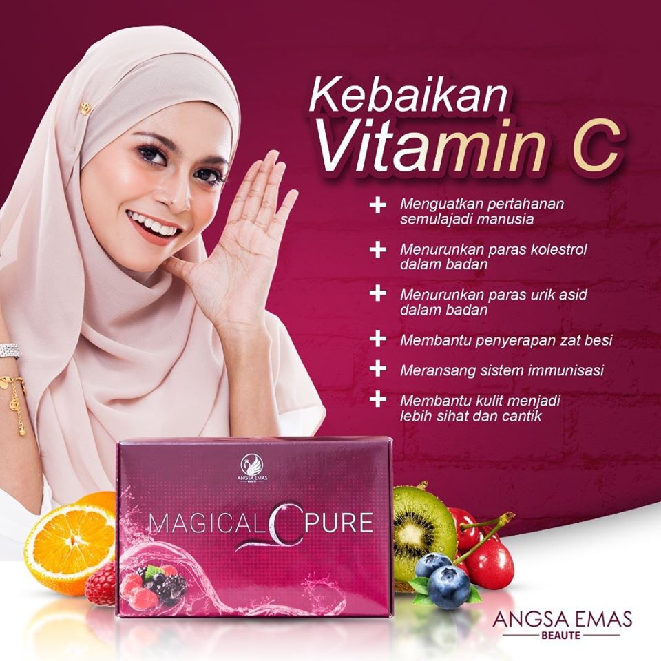 Magical C Pure 1000mg Vitamin C Shopee Singapore