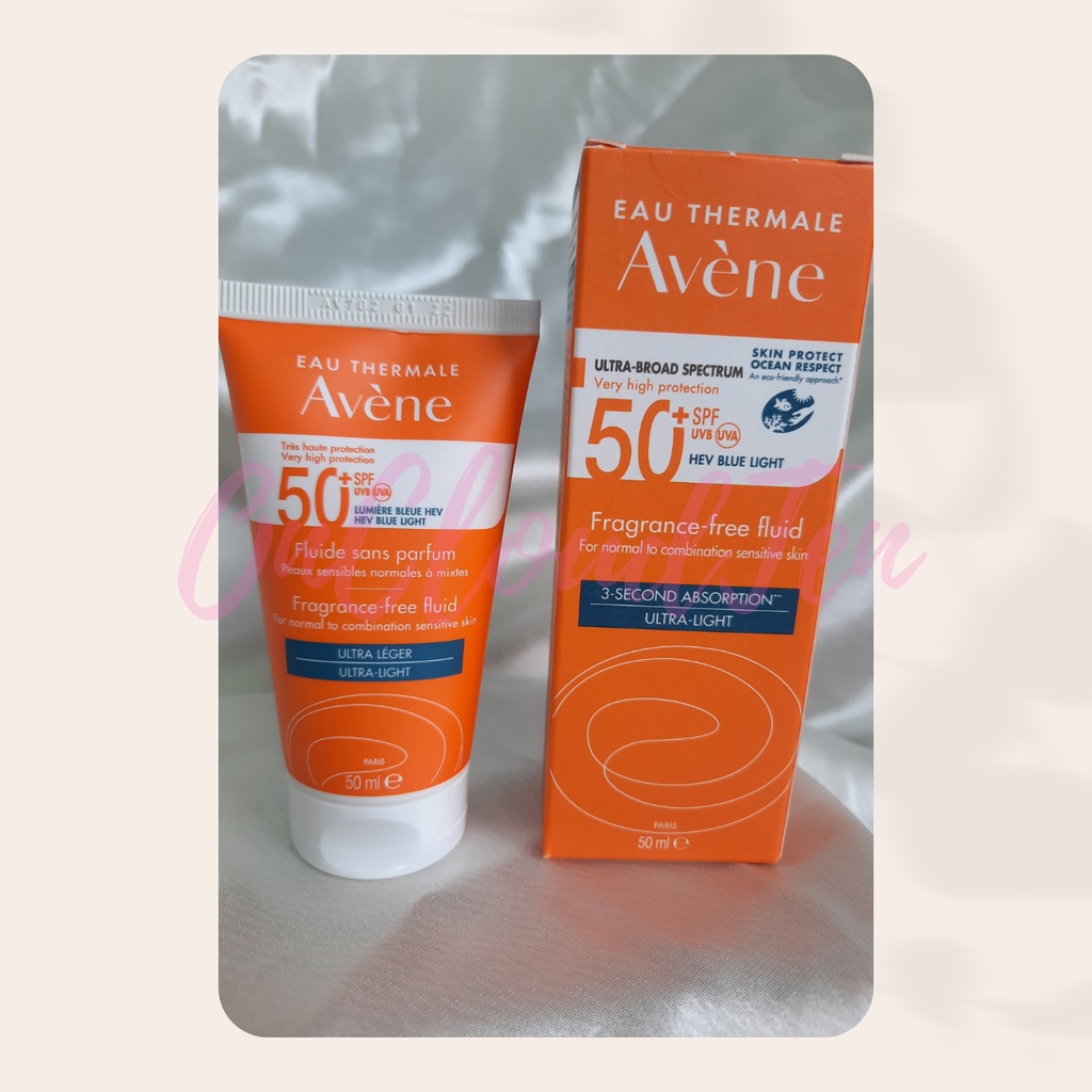 Avene Eau Thermal Ultra Light Fluid SPF50+ Sunscreen / Sunblock