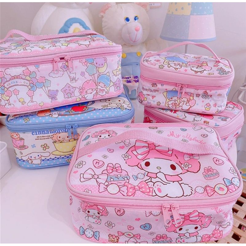 Sanrio Character Little Twin Star/ Melody/ Cinnamoroll Insulated Lunch ...