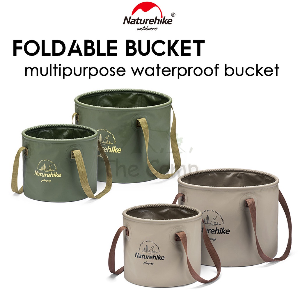 Naturehike Camping Foldable Bucket Portable Waterproof Round 10 20 L