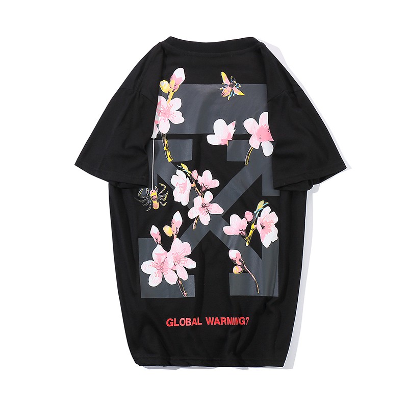 off white cherry blossom crewneck