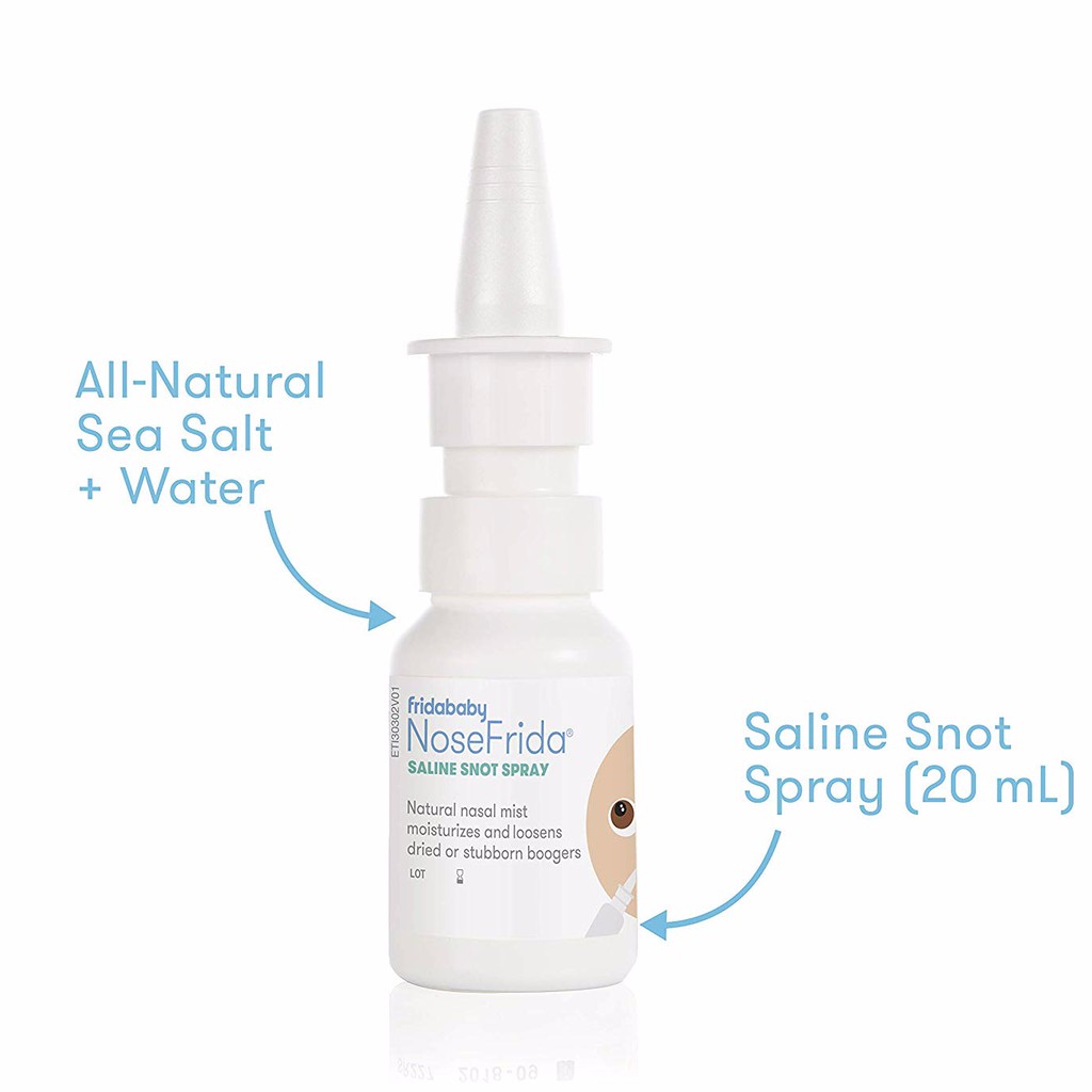 fridababy nosefrida saline snot spray