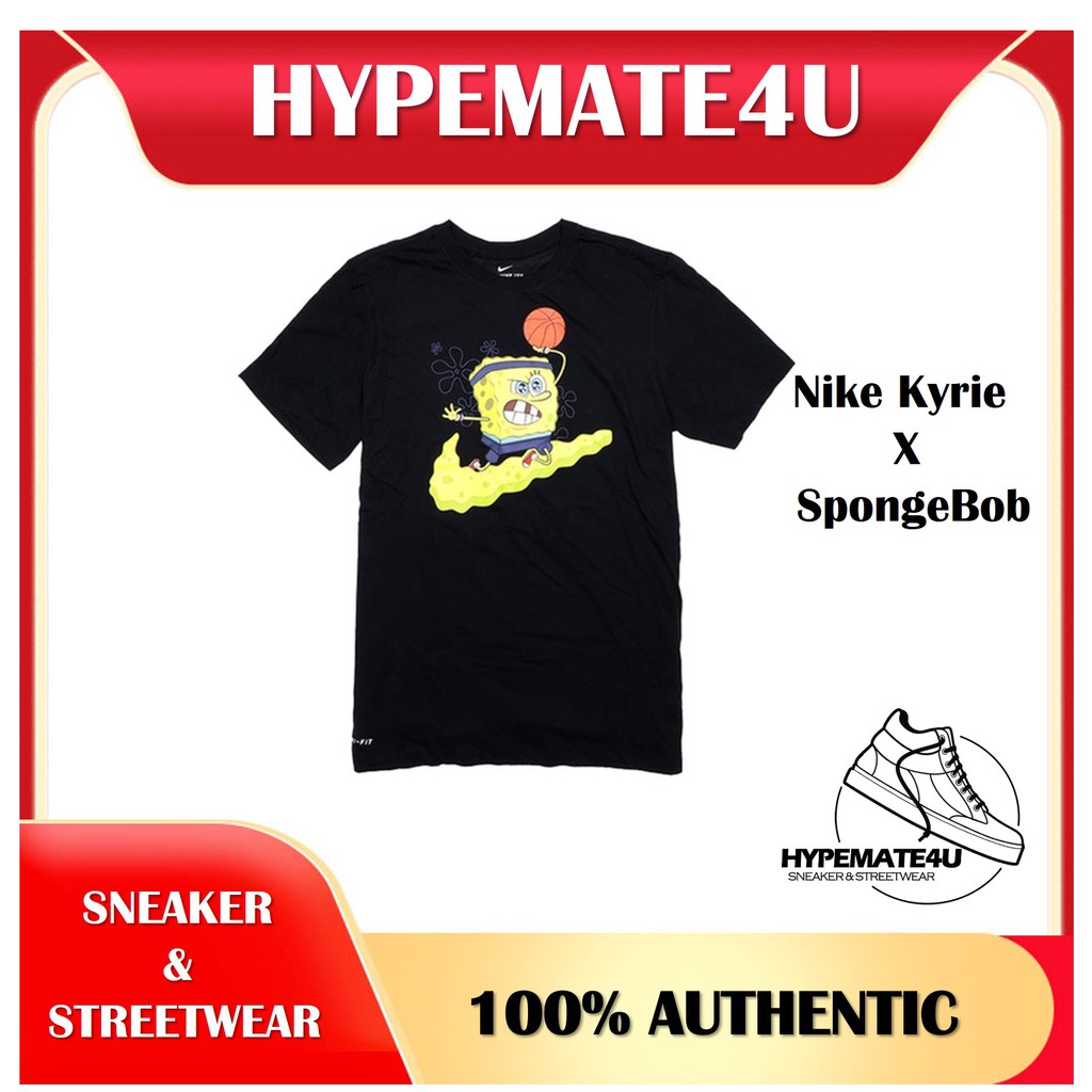 kyrie x spongebob t shirt