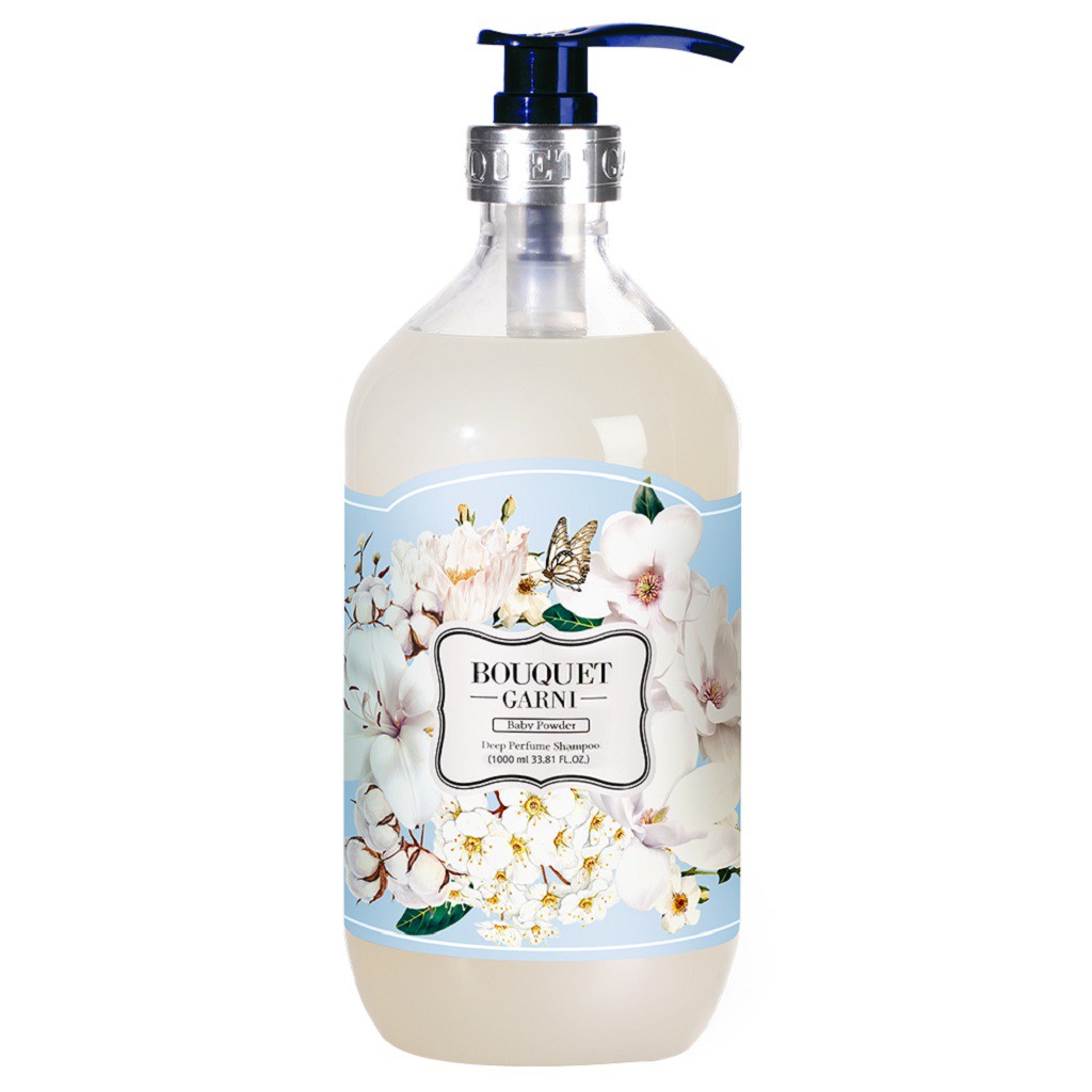 Korea Bouquet Garni Deep Perfume Shampoo Baby Powder 1000ml Shopee Singapore shopee