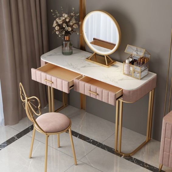 Dresser Make Up Table Dressing, Contemporary Style Makeup Vanity Table