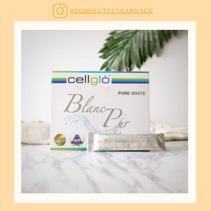 Sg Seller Instocks Cellglo Blanc Pur 百宝龙 Shopee Singapore