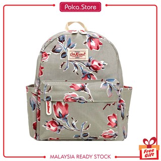 cath kidston jacquard rose velvet backpack