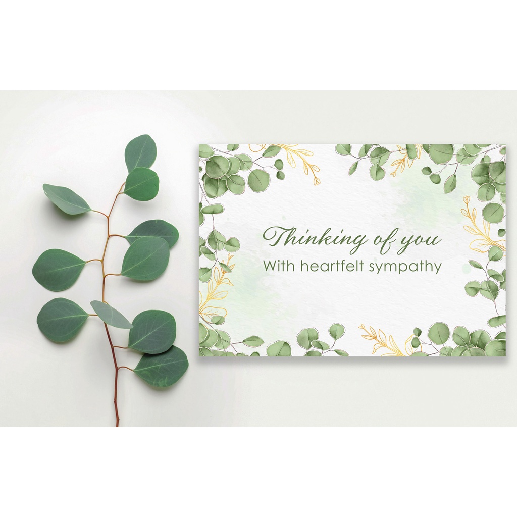 Thinking Of You Sympathy Cards