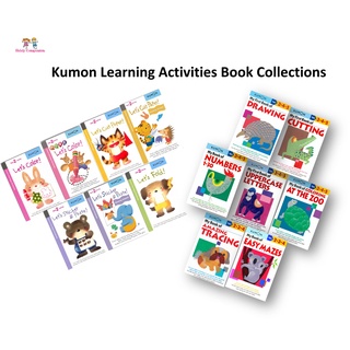 Preschool Kindergarten Books - Kumon Learning Activities Book Sets | Kids Goodie Bags | Children Book