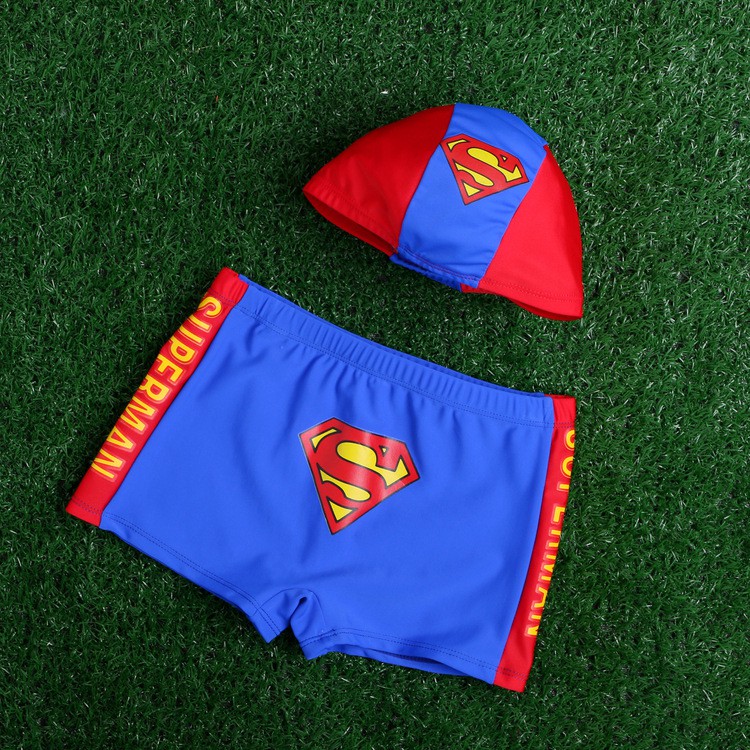 superman swimming trunks
