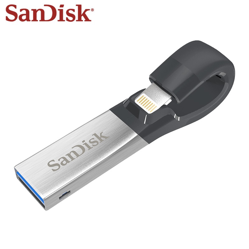 Sandisk U Disk 64gb Otg Usb Flash Drive 32gb Usb 3 0 Usb Memory Stick Metal Pen Drive High Speed For Iphone Ipad Shopee Singapore