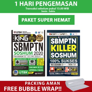 2021 THE KING SBMPTN SOSHUM + SBMPTN KILLER SAVE PACKAGE CAN 2 | Shopee Singapore