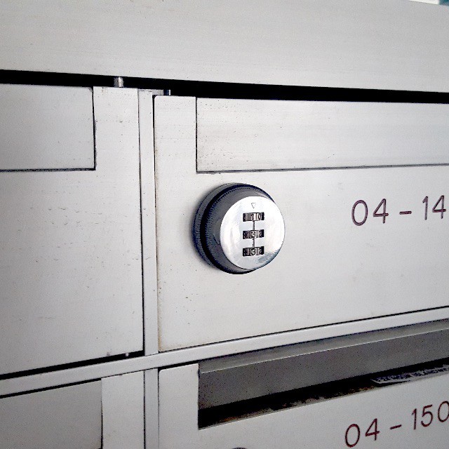 HDB Mail / Letter Box Combination Cam Lock Keyless Entry System