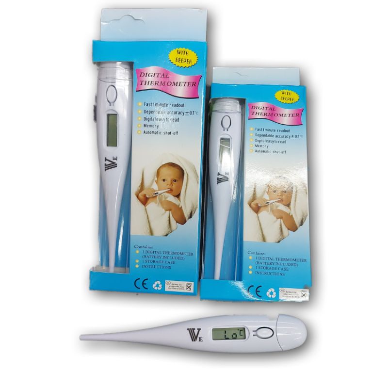 Digital Thermometer with Beeper (Local and Ready Stocks) Shopee Singapore