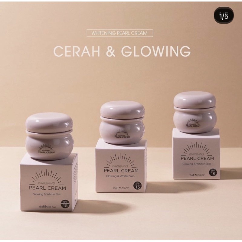 Whitening Pearl Cream By Sendayu Tinggi Shopee Singapore