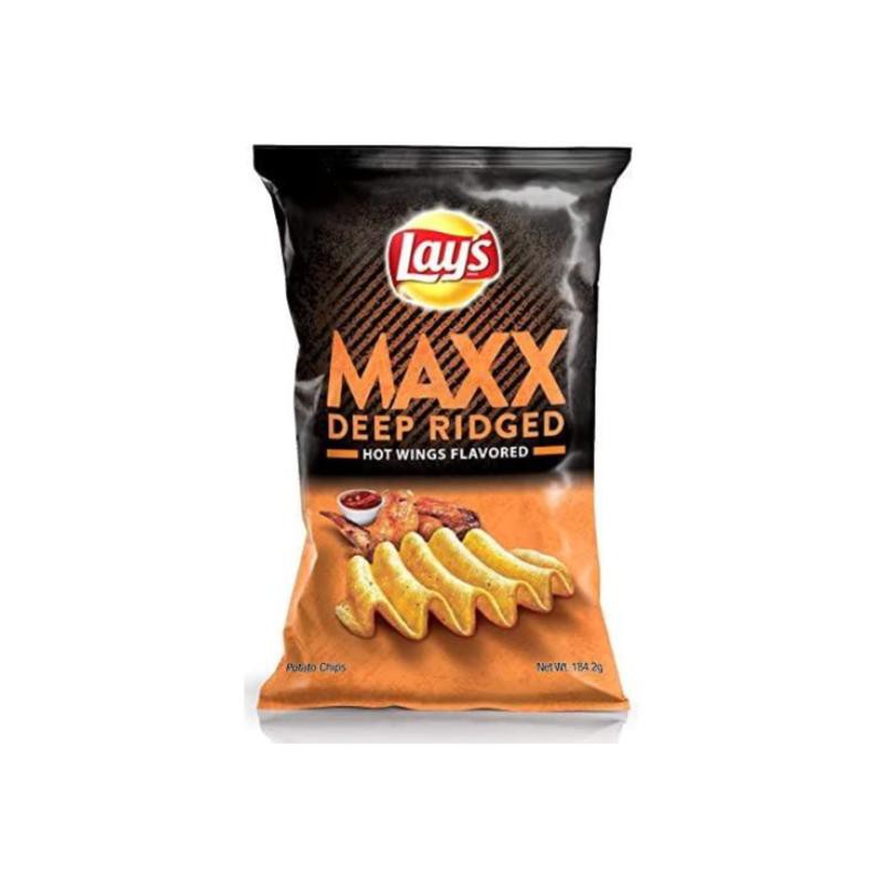 Lay's Maxx Hot Wings Potato Chips, 184.2g DKSHSG Shopee Singapore